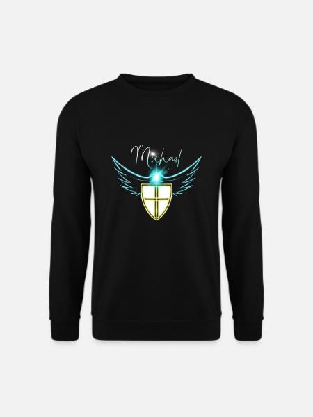 archangel michael prayer - Unisex Sweatshirt - black