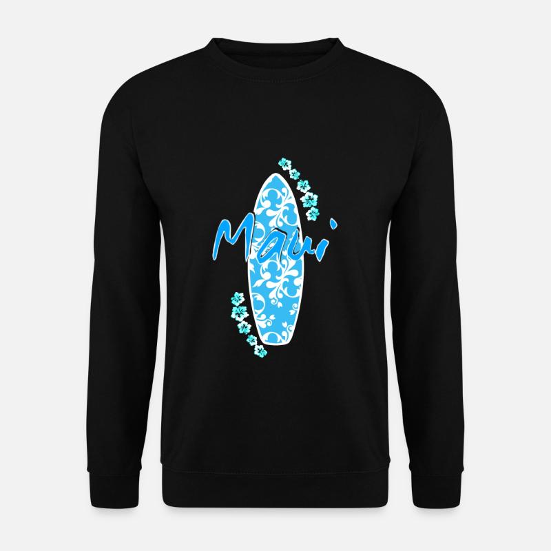 peahi maui surfing - Unisex Sweatshirt - black