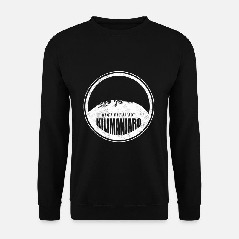 Kilimanjaro Afrika Tansania Climbers - Unisex Pullover - Schwarz
