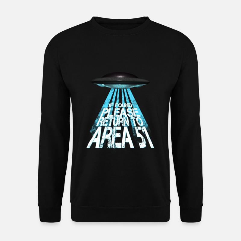 AREA 51 - Unisex Pullover - Schwarz