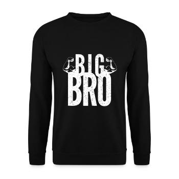 Big Brother - Unisex Sweatshirt - black - Front - Alina (178cm) & Michal (187cm)