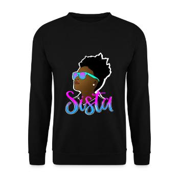 Class Of 2034 Pre-K Graduate Preschool Girl - Unisex Sweatshirt - black - Front - Alina (178cm) & Michal (187cm)