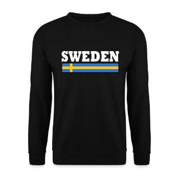 Schweden - Sweat-shirt Unisexe - noir - Devant - Alina (178cm) & Michal (187cm)