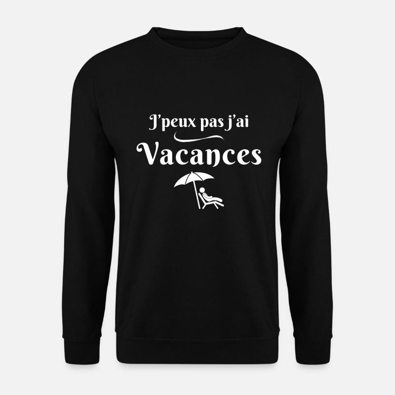 Holidays, Summer Holidays - Unisex Sweatshirt - black
