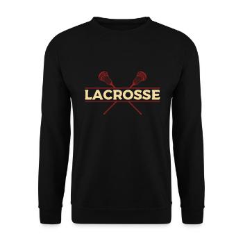 lacrosse - Sweat-shirt Unisexe - noir - Devant - Alina (178cm) & Michal (187cm)
