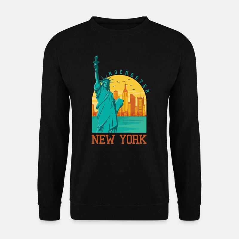 Rochester New York - Unisex Sweatshirt - black