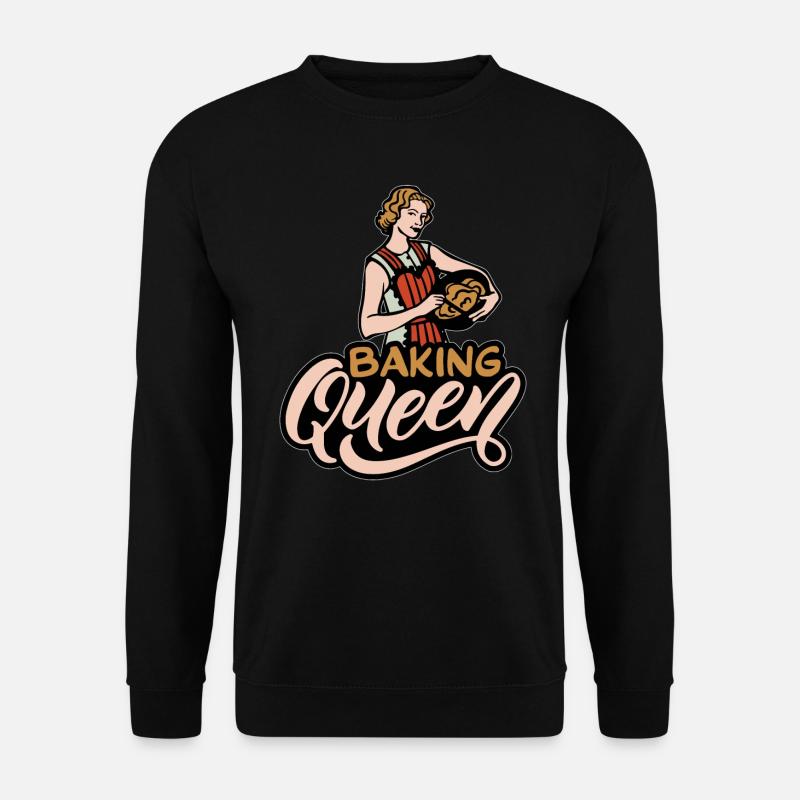 Citation de Baking Queen Baker - Sweat-shirt Unisexe - noir