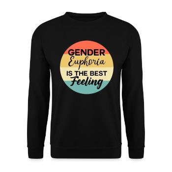 Il y a plus de 2 genres LGBTQ queer - Sweat-shirt Unisexe - noir - Devant - Alina (178cm) & Michal (187cm)
