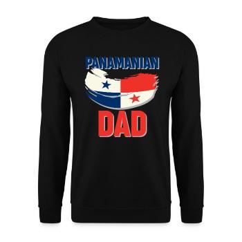 Papa Panmanien - Sweat-shirt Unisexe - noir - Devant - Alina (178cm) & Michal (187cm)