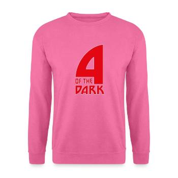 4 Of The Dark Heavy Metal Metaller Metalhead - Unisex Pullover - Pink - Vorne