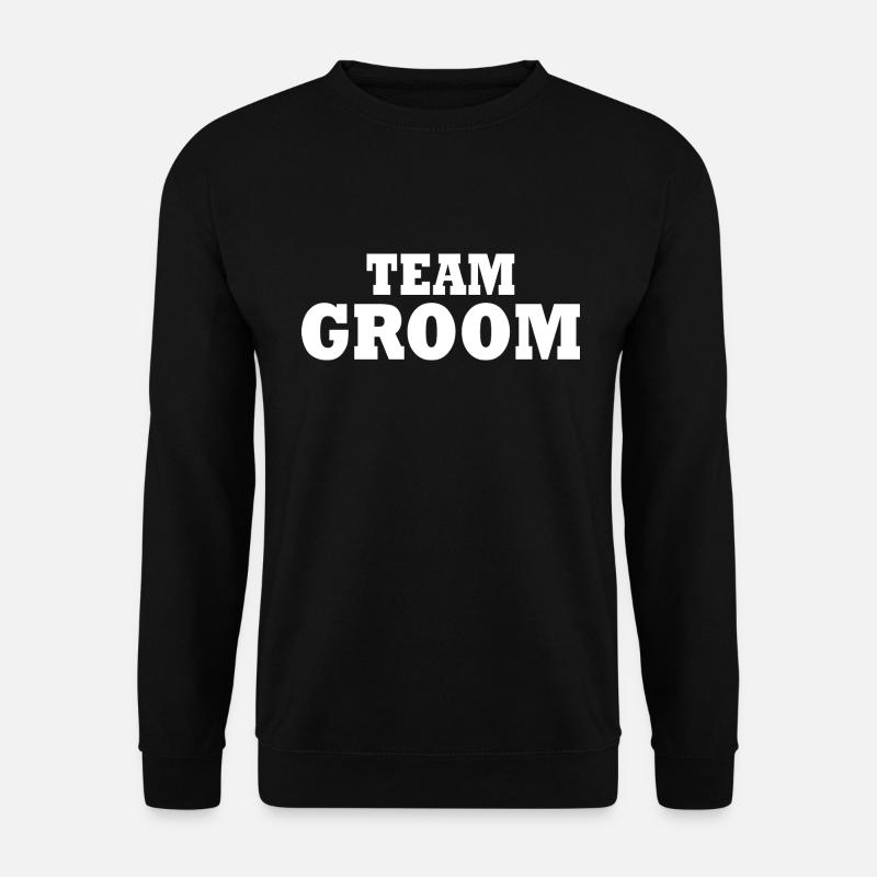 Team groom - Unisex Sweatshirt - black
