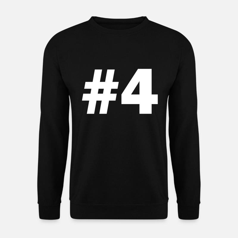 #4 - Unisex Pullover - Schwarz