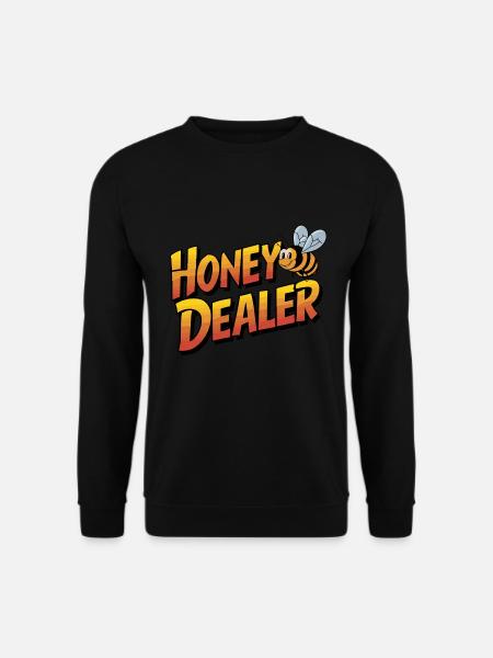 Drôle Marchand d’abeilles Humour Apiculteur Papa - Sweat-shirt Unisexe - noir