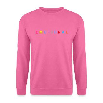 Emotionales Zitat - Unisex Pullover - Pink - Vorne