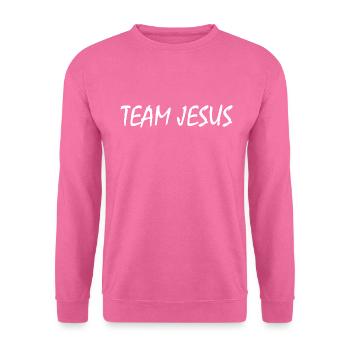 Team jesus - Unisex Sweatshirt - pink - Front