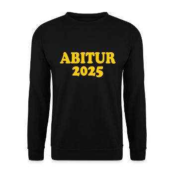 Abitur 2025 - Sweat-shirt Unisexe - noir - Devant - Alina (178cm) & Michal (187cm)