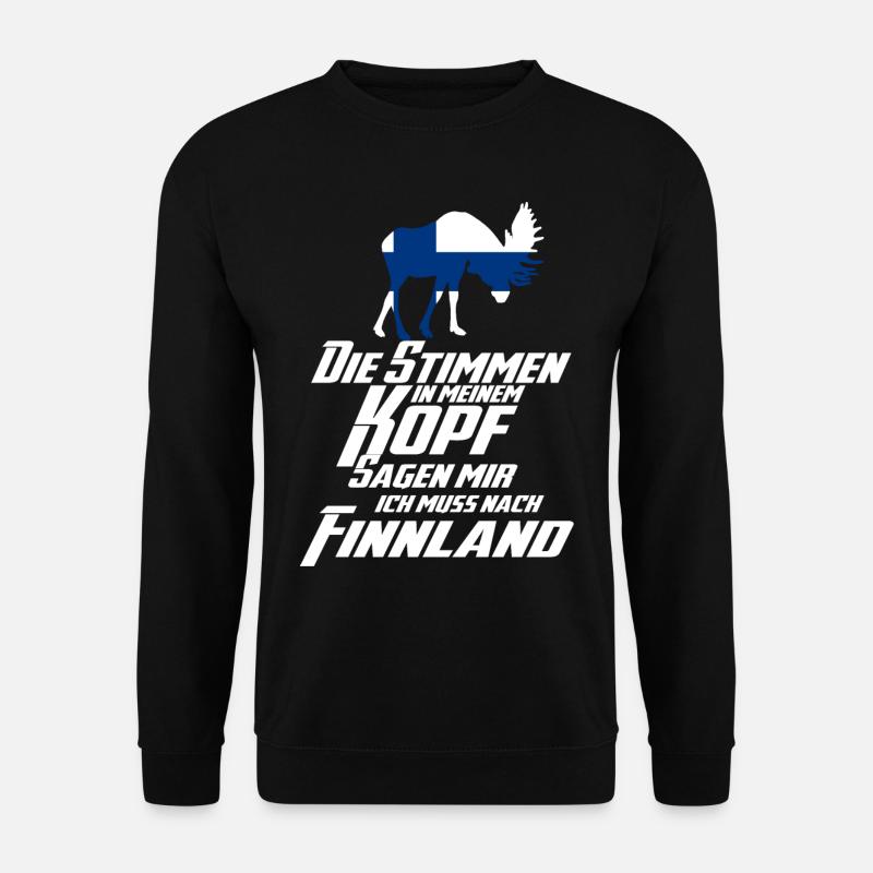 Die Stimme Finnland - Unisex Pullover - Schwarz