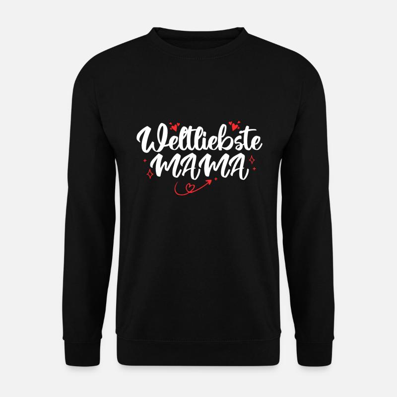 Mutter Familie Mama Geschenk - Sweat-shirt Unisexe - noir