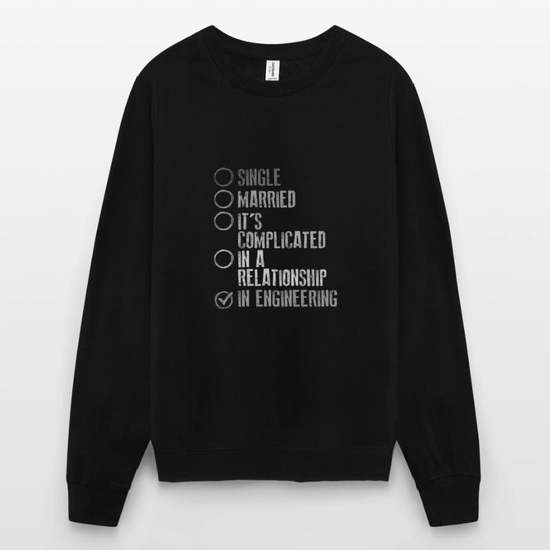 Engineer Gift It's Complicated In Engineering Unisex Sweatshirt