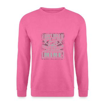 La menuiserie ne construit pas pour votre approbation, mais pour - Sweat-shirt Unisexe - rose - Devant