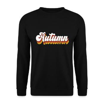 Automne - Sweat-shirt Unisexe - noir - Devant - Alina (178cm) & Michal (187cm)