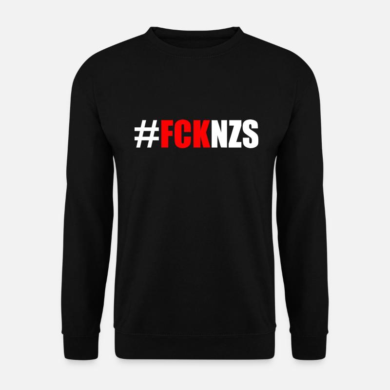 Fck nzs - Unisex Pullover - Schwarz