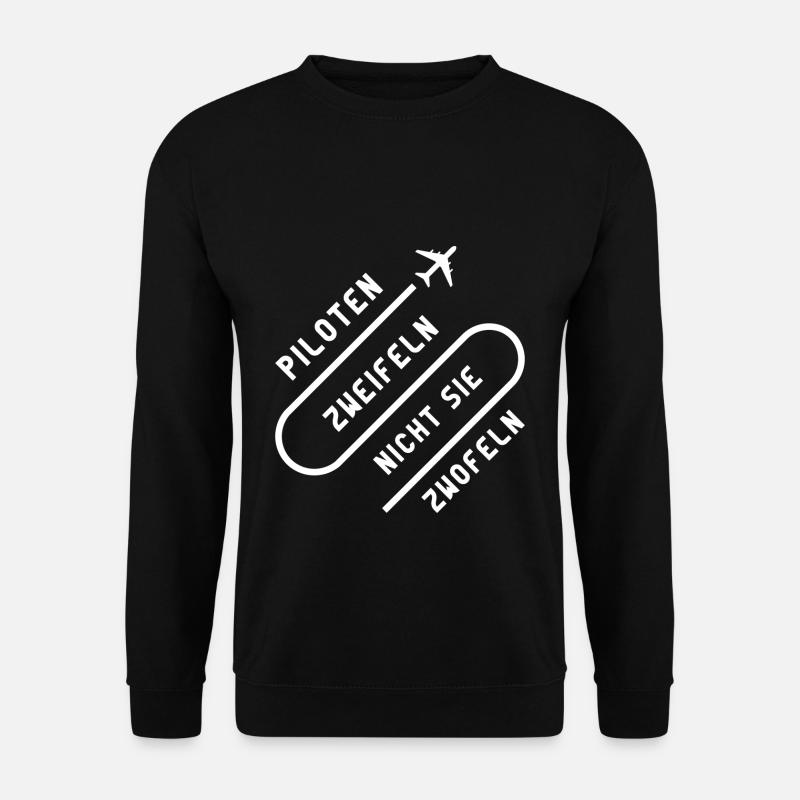 Pilot - Unisex Pullover - Schwarz