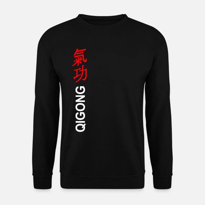 Qigong - Chigong - Unisex Pullover - Schwarz