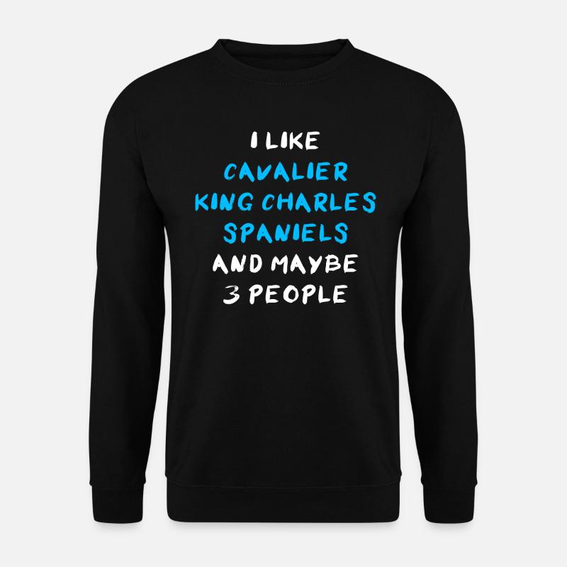 Cavalier King Charles Spaniel - Unisex Pullover - Schwarz