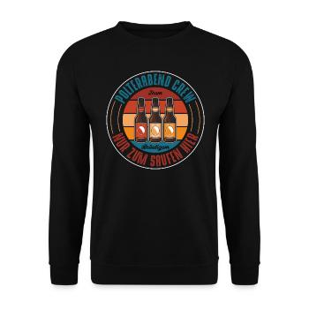 Équipe de l’enterrement de vie de garçon - Sweat-shirt Unisexe - noir - Devant - Alina (178cm) & Michal (187cm)