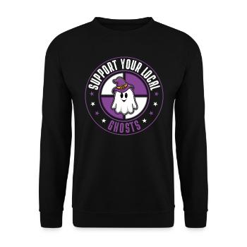 Fantômes - Sweat-shirt Unisexe - noir - Devant - Alina (178cm) & Michal (187cm)