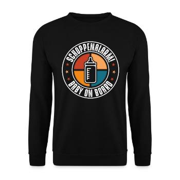 Alarme de bouteille - Sweat-shirt Unisexe - noir - Devant - Alina (178cm) & Michal (187cm)