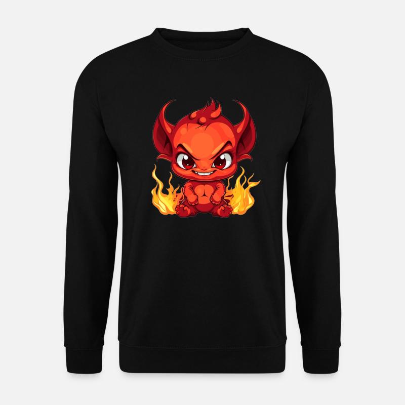 Fire Devil Baby - Unisex Sweatshirt - black
