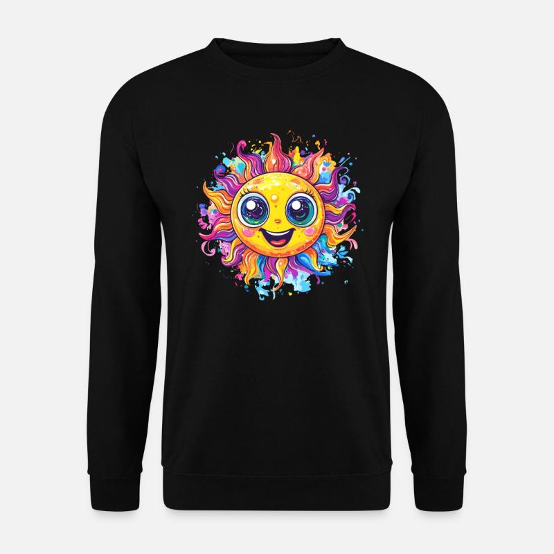 Bright sun - Unisex Sweatshirt - black