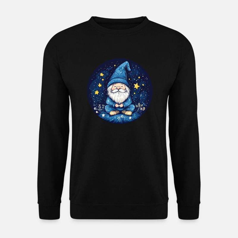Dreamlike star dwarf - Unisex Sweatshirt - black