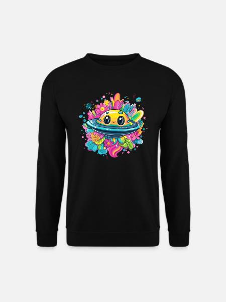 Sweet UFO Adventure - Unisex Sweatshirt - black