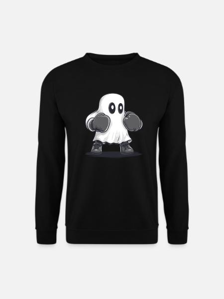Boxing Ghost - Unisex Sweatshirt - black