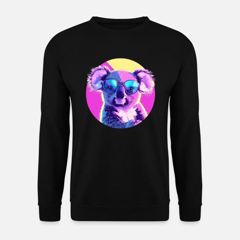 Lunettes de soleil Koala - Sweat-shirt Unisexe - noir