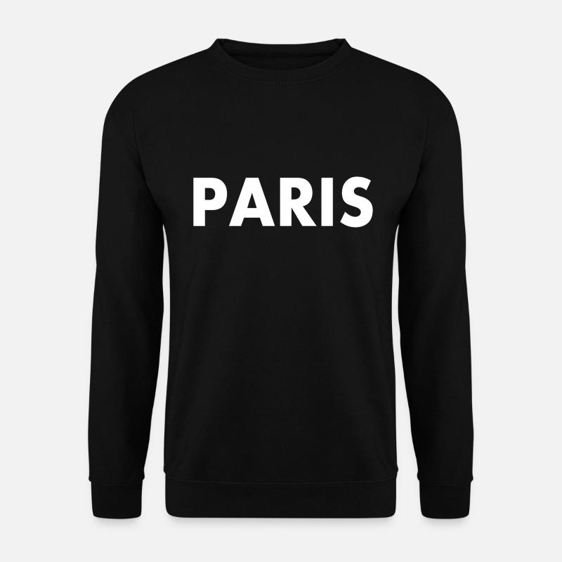 Paris - Sweat-shirt Unisexe - noir