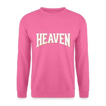 Ciel - Sweat-shirt Unisexe - rose - Devant