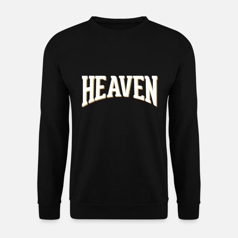 Heaven - Unisex Pullover - Schwarz