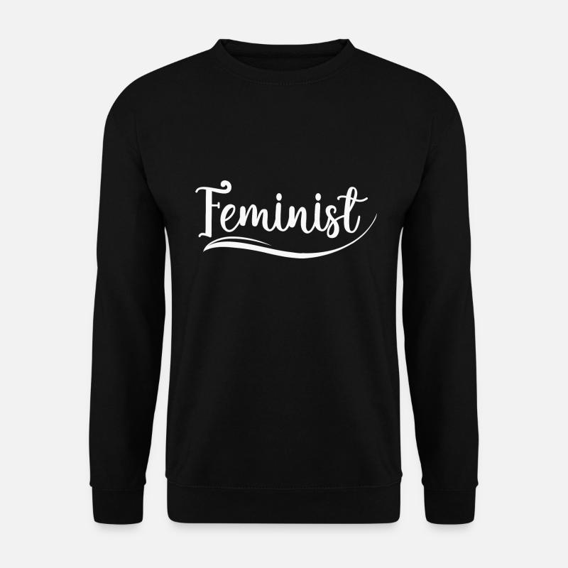 Feminist - Unisex Pullover - Schwarz