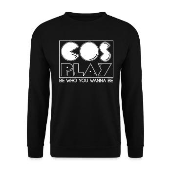 Fandom cosplay saying - Unisex Sweatshirt - black - Front - Alina (178cm) & Michal (187cm)