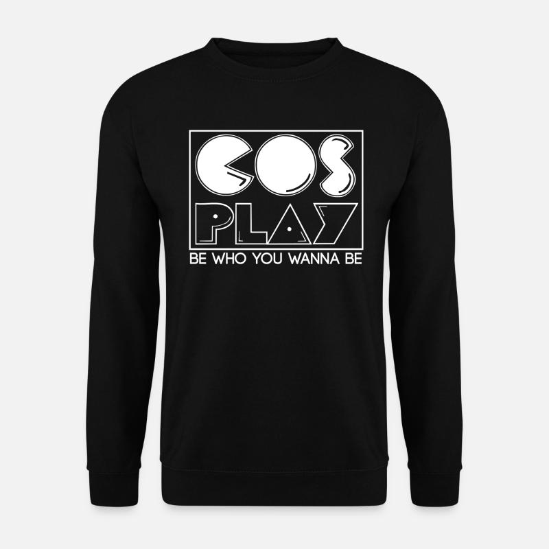 Fandom cosplay saying - Unisex Sweatshirt - black