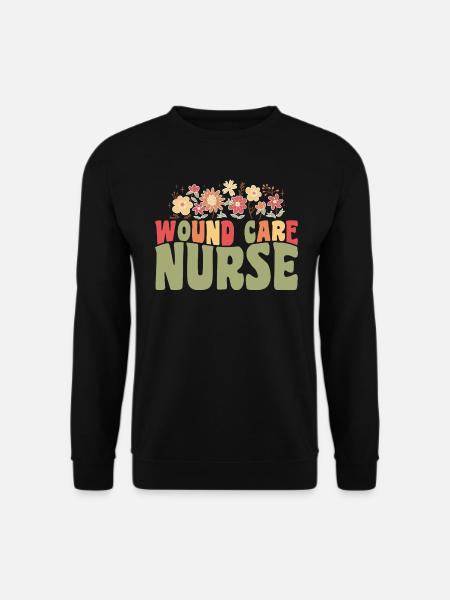 Wound Care Nurse - Unisex Sweatshirt - black