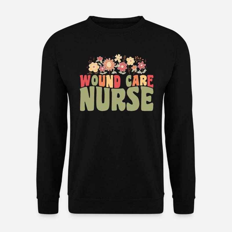 Wundpflegerin - Unisex Pullover - Schwarz
