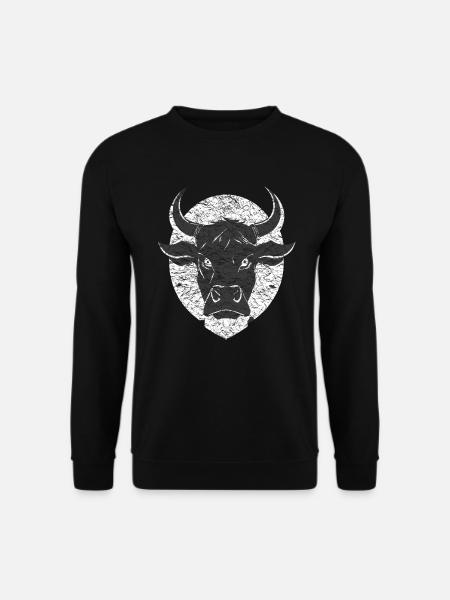 Angry bull bull - Unisex Sweatshirt - black