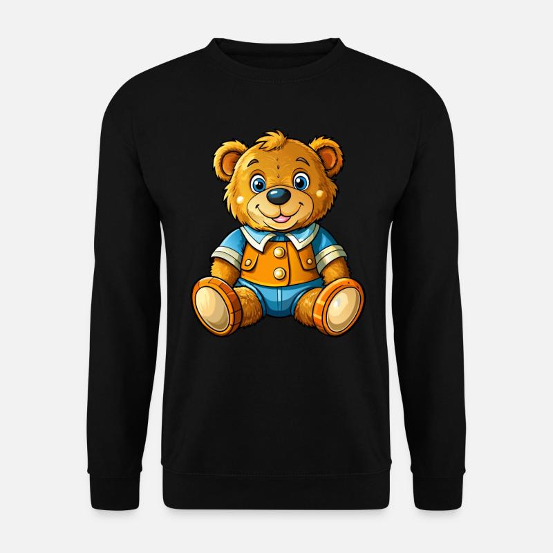 Süßer Teddy - Unisex Pullover - Schwarz