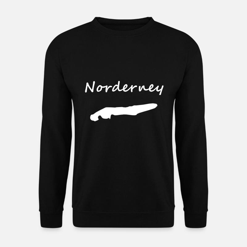 Norderney - Unisex Pullover - Schwarz