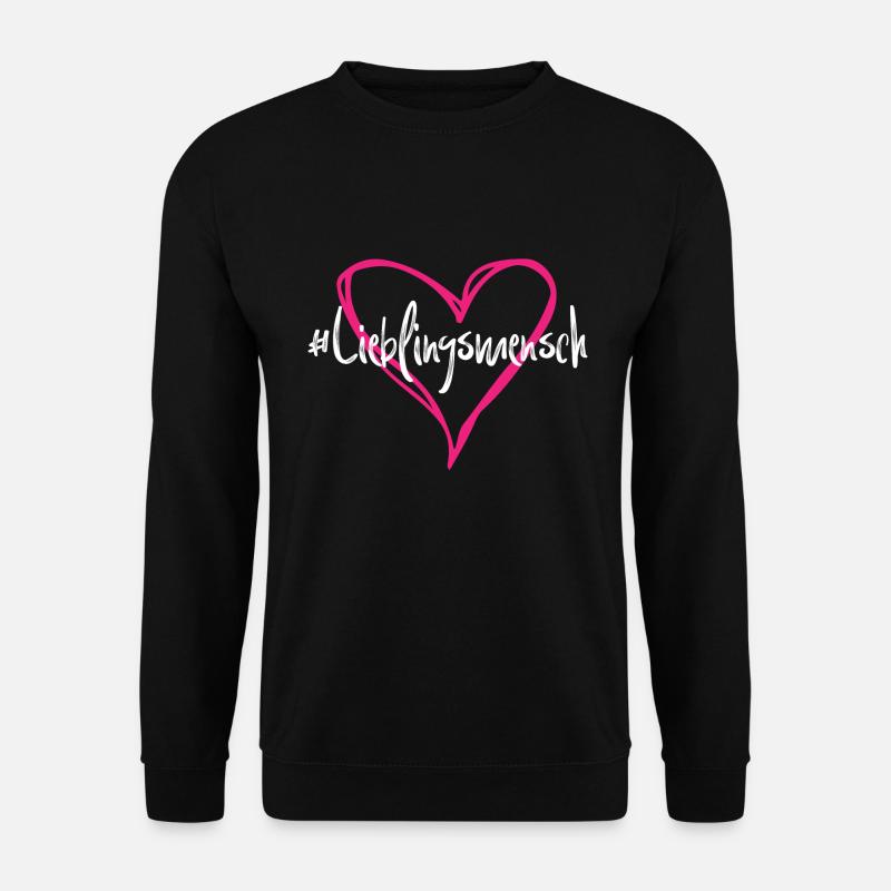 Lieblingsmensch - Unisex Pullover - Schwarz